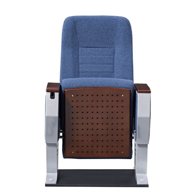 2024新款豪华铝合金半脚礼堂椅带写字板慢回弹高档舒适礼堂座椅
