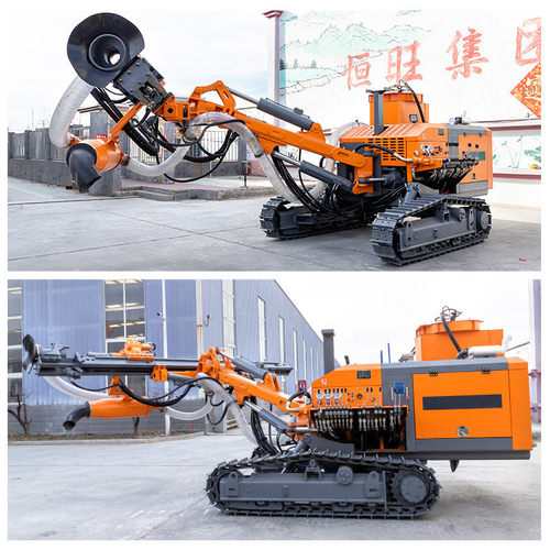 热销露天履带式潜孔钻机凿岩钻车多角度孔引打孔开山打炮眼潜孔钻