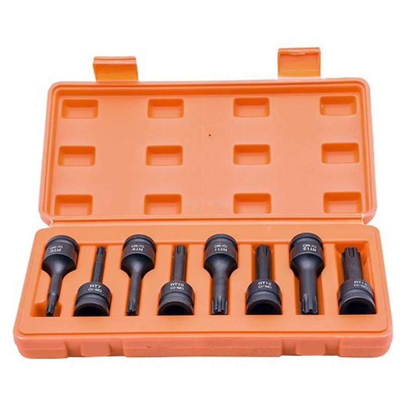 供应1/2内六角旋具套筒8PCS 内六角套筒H8PCS