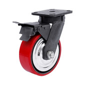 工厂直销抗冲击加重轮4寸5载重6寸8寸寸脚轮刹车特加重工业脚轮