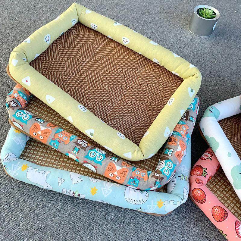 网红宠物窝夏季凉席窝猫窝垫凉席狗垫子金毛泰迪狗窝冰凉垫温窝,宠物/宠物食品及用品,狗窝/屋/帐篷/沙发,淘宝优惠券,粉丝福利购,淘宝优惠卷