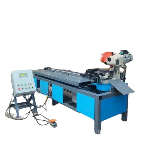 全自动铁管不锈钢圆管方管切割机暴夹模具一次多个管材切管机