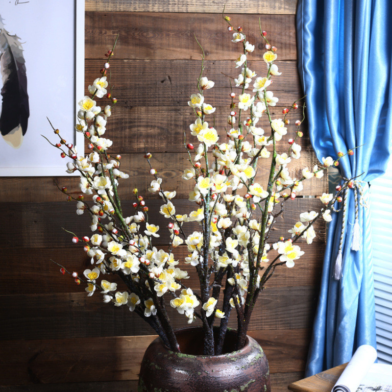 干花瓷器客厅插花景德镇陶瓷小清新陶罐花瓶摆件欧式落地花器装饰