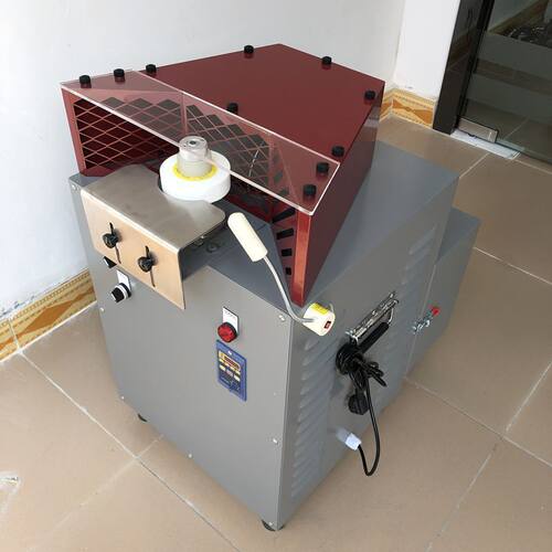 磨边机抛光机打磨机皮料边缘毛刺半自动皮具加工设备皮革磨边修边