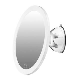 10x放大化妆镜充电led亮度磁吸可调镜子浴室10x放大化妆镜