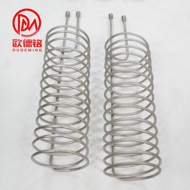 热销宝鸡钛盘管生产厂家钛设备钛换热器钛合金盘管加热和冷却用钛