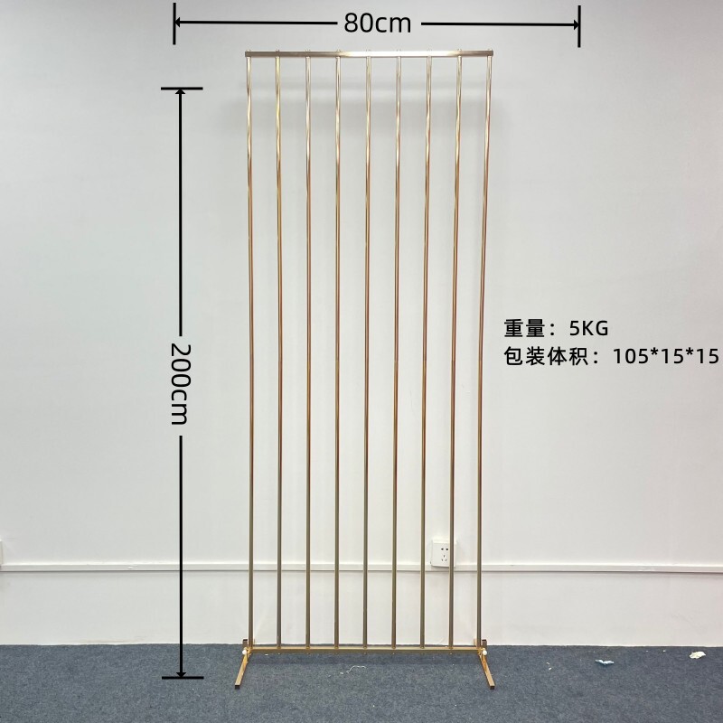 装饰摆件婚庆道具铁艺线条屏风拱门路引婚礼现场舞台背景布置新款