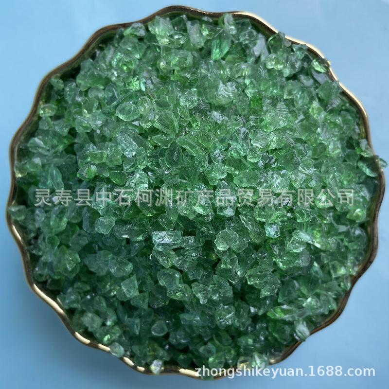 厂家景观玻璃砂镜面玻璃碎石水磨石地坪水族装饰供应用彩色玻璃粉