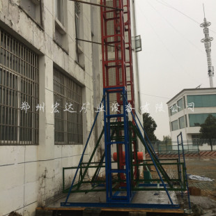贵州龙门架升降机载重1.6吨物料提升机18米建筑货物升降机