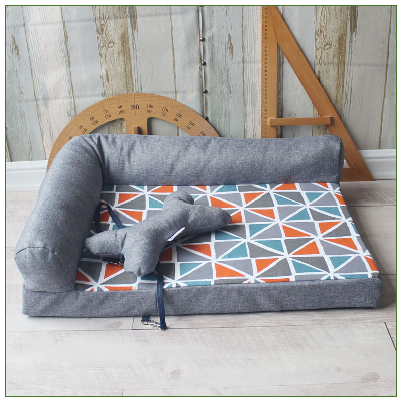 宠物狗窝猫窝狗床狗垫子沙发垫加厚可拆洗夏季空调金毛泰迪榻榻米