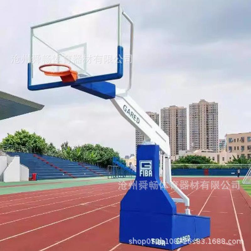 跑步篮球架可移动升降地埋式室内小区公园休闲室外运动健身篮球框