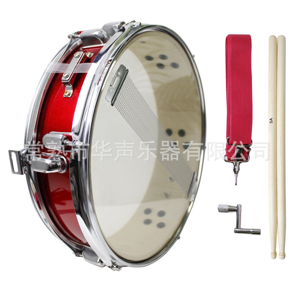 热销小军鼓背带初学者双肩通用中小学校鼓号队成人非洲鼓套装含鼓