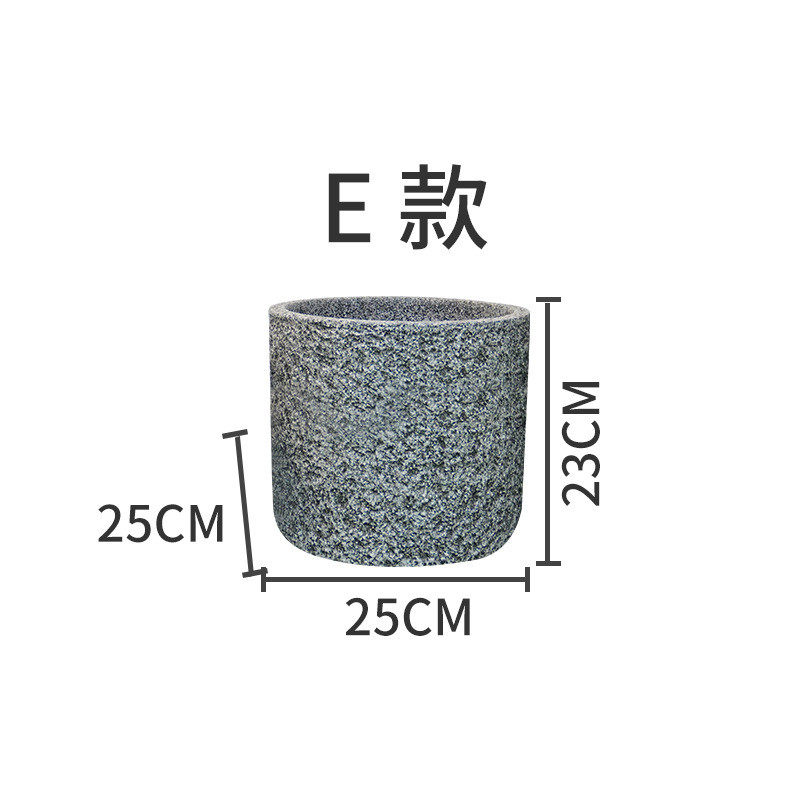 厂家户外种植水泥花瓶阳台客厅多肉盆栽室内落地玻璃钢花盆摆件