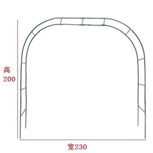 拱门铁艺子花架铁线连架婚庆爬藤架藤月季葡萄丝瓜等花支架