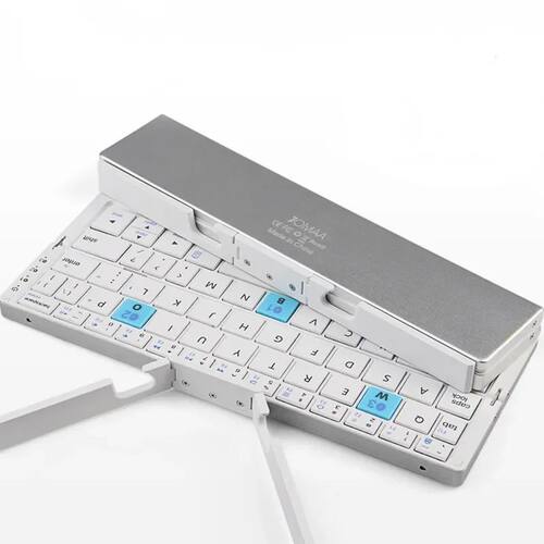 BOW Foldable Bluetooth Keyboard Rechargeable Keyboard Mini F