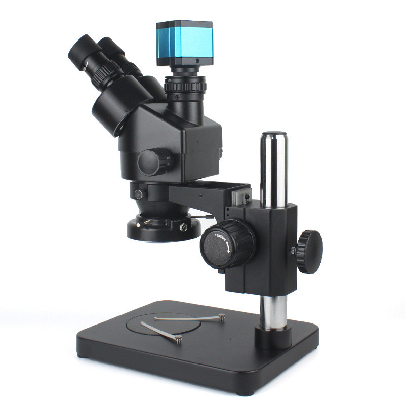 热销38mm三目接口体视显微镜适配器工业相机立体ctv0.35x