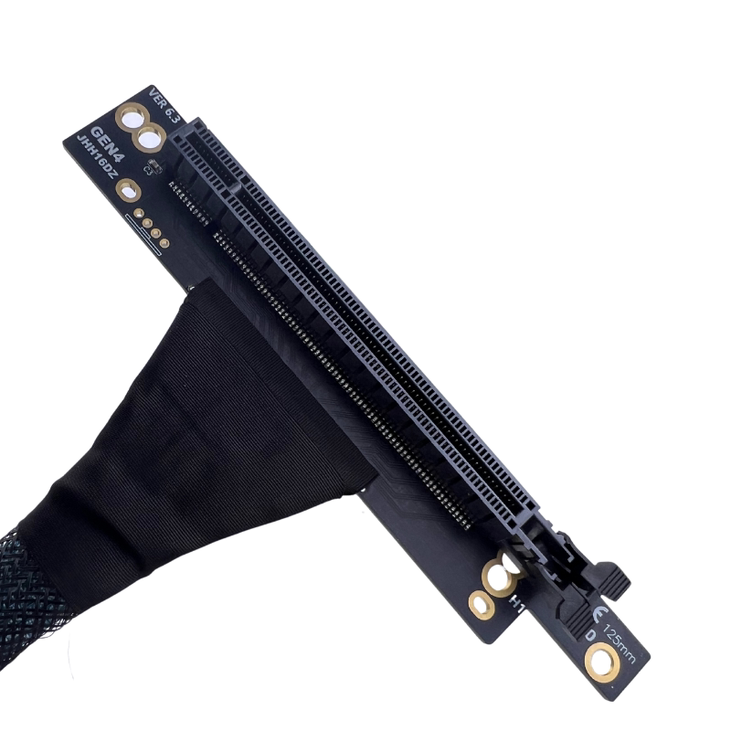 Слот для SIM-карты 热销pcie 4.0 x16显卡延长线gpu ai转接线 服务器外置内置左右出