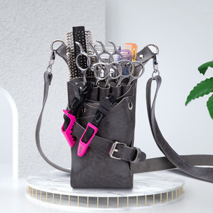 理发师美发剪刀包大容量工具包发型师斜挎发廊美发烫染宠物美容师