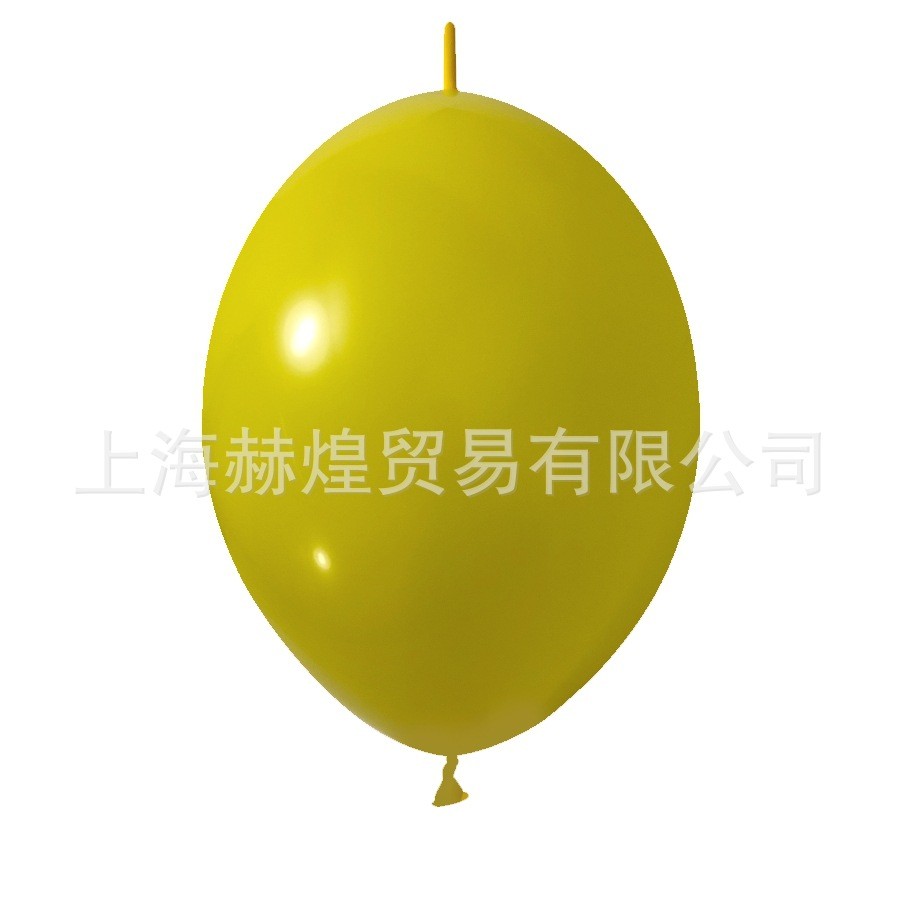 【6英寸/100颗/尾巴球】哥球|sempertex灵连结造型球气球可龙