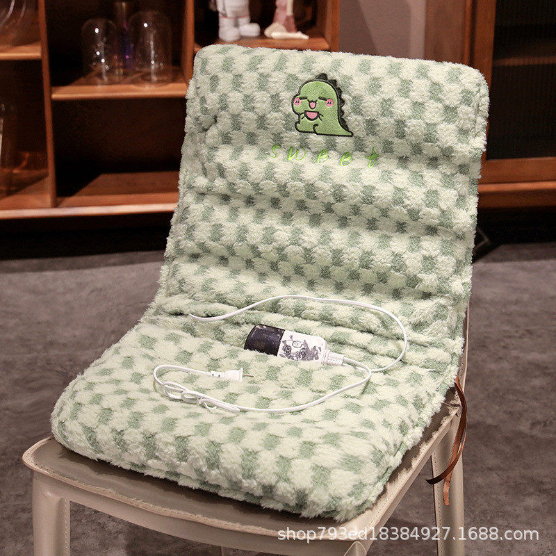 冬季电加热坐垫办公室久坐椅子腰靠垫靠背垫屁垫一体屁股座椅电暖,居家布艺,椅垫,淘宝优惠券,粉丝福利购,淘宝优惠卷