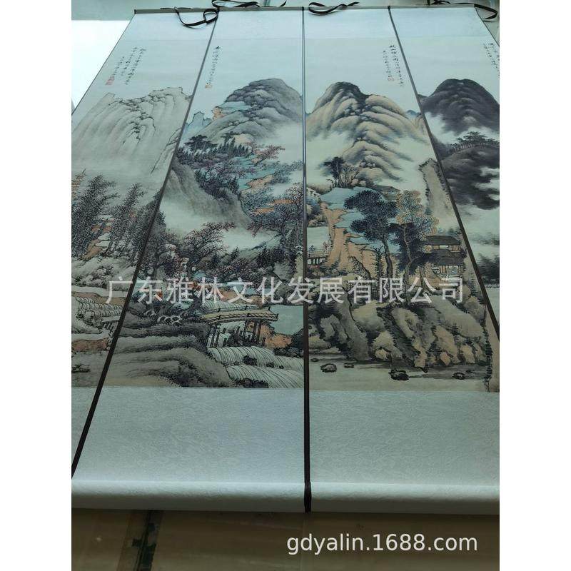 手卷图来样个性定制字画卷轴生肖礼品挂轴十大名画来精品装裱,家居饰品,现代装饰画,淘宝优惠券,粉丝福利购,淘宝优惠卷