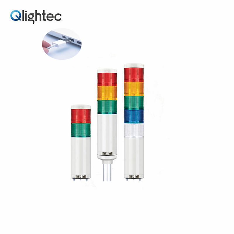USB多层信号灯_USB三色灯_智能三色灯_可莱特QTG60L-USB