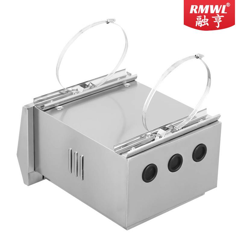 热销户外304监控式不锈钢配电箱柜抱箍箱201设备箱仪表控制箱室外