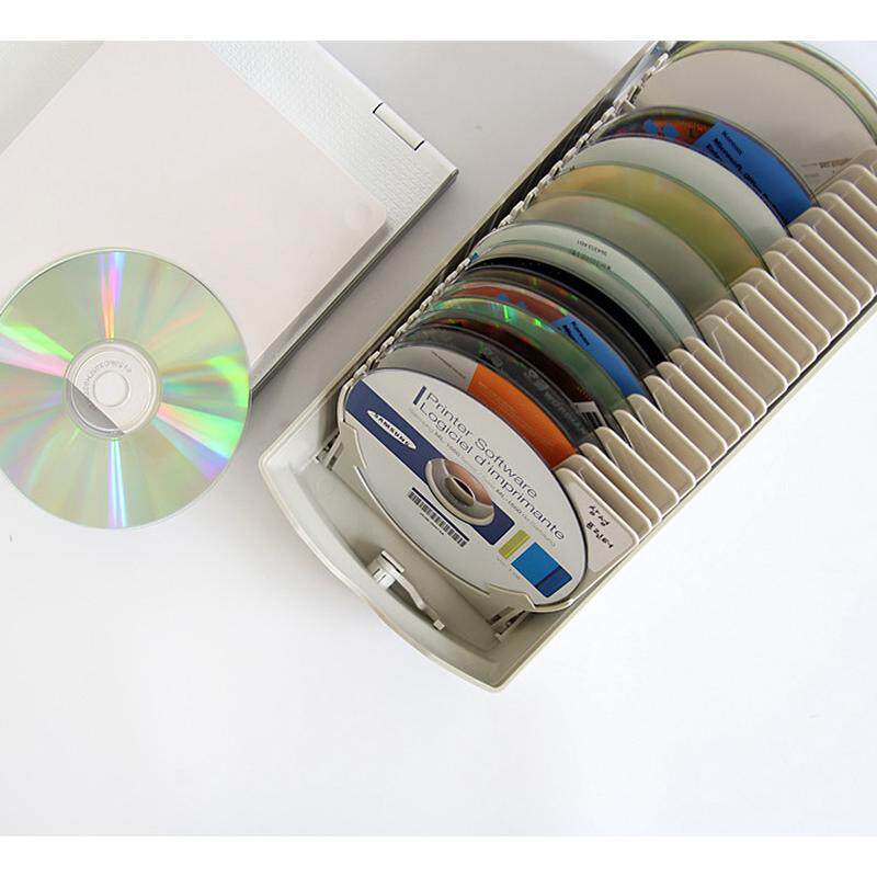 Actto安尚高档大容量光盘盒 CD DVD光碟收纳盒CDC-50K