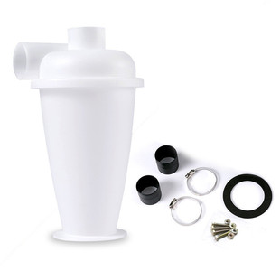 塑料吸尘器旋风分离粉尘工业集尘器小型旋风筒过滤集尘器木工装 修