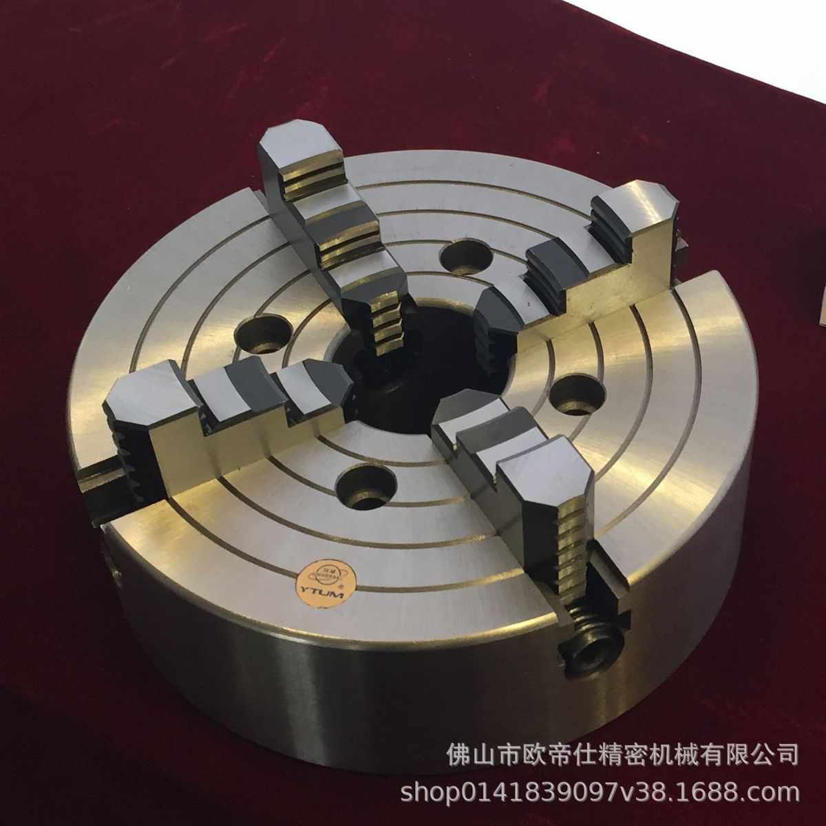 热销原装环球环众卡盘四爪卡盘四爪单动卡盘k72-200呼和浩特车床