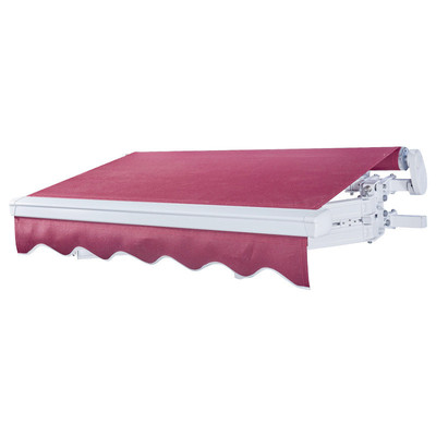 批发5米遮阳棚伸缩式雨棚阳台折叠院子户外遮雨棚电动伸缩