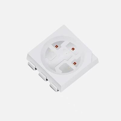5050灯珠红蓝黄绿橙白紫光粉红冷白led贴片式发光二极管多色可选