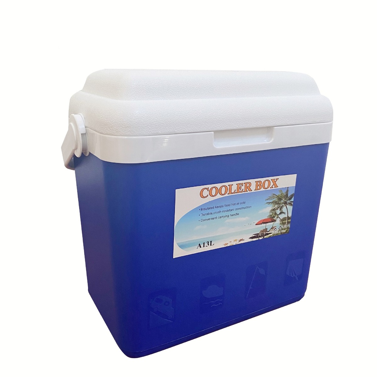 13l24l33l食品塑料保温箱手提车载便携露营冷藏垂钓户外塑料冰桶