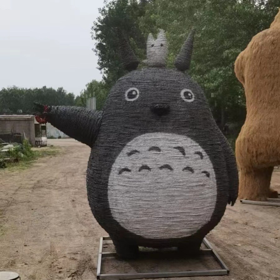 绿雕工艺品大型户外雕塑仿真植物园林景观仿真绿雕工艺品雕塑摆件