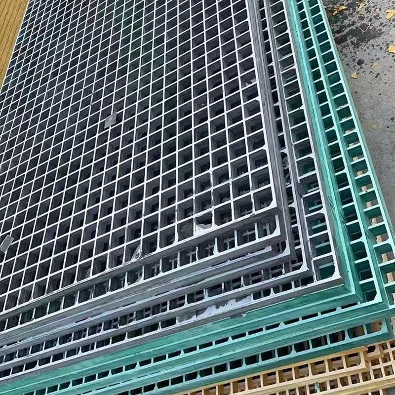 批发玻璃钢格栅地沟盖板车房养殖场格栅光伏检修走道板洗网格板