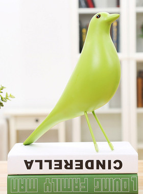 北欧鸽子伊姆斯小鸟简约创意工艺品摆件节日礼品货源树脂装饰