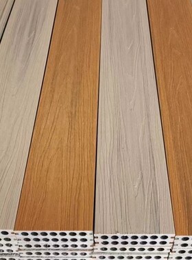 148*23圆孔单面塑木地板挤共