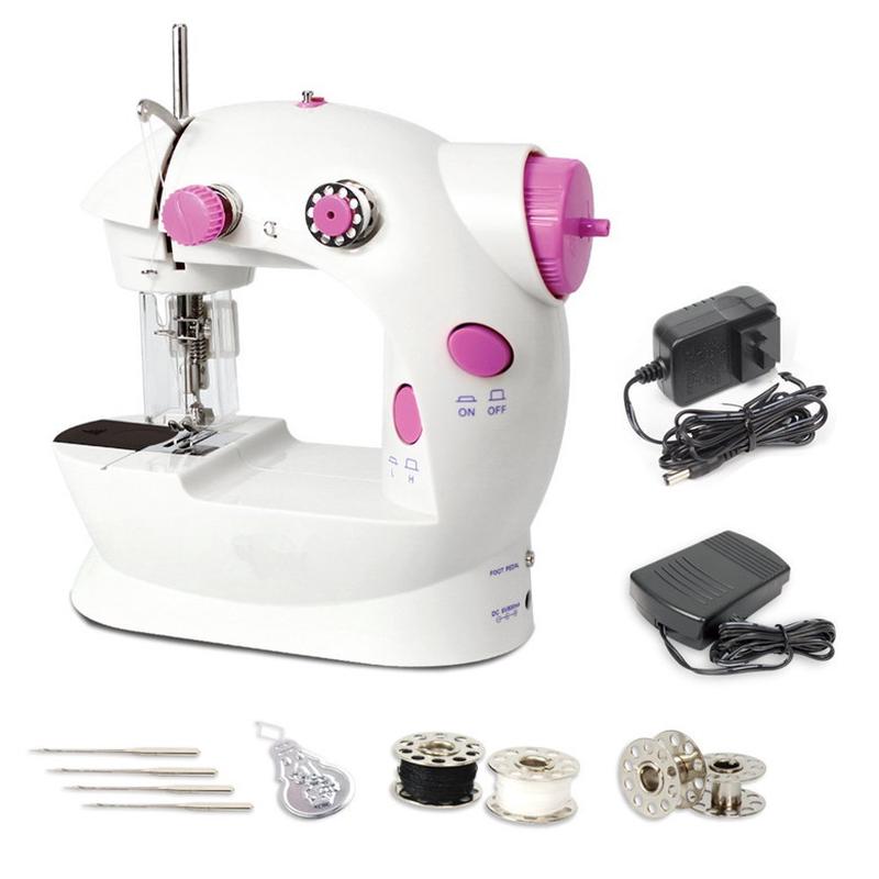 货源缝纫机202加强版家用电动多功能小型吃厚缝纫机脚踏迷你