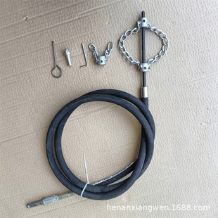 新型饭店电钻通链条疏通器管道弹簧链条钻头疏通器转头铰链疏通机