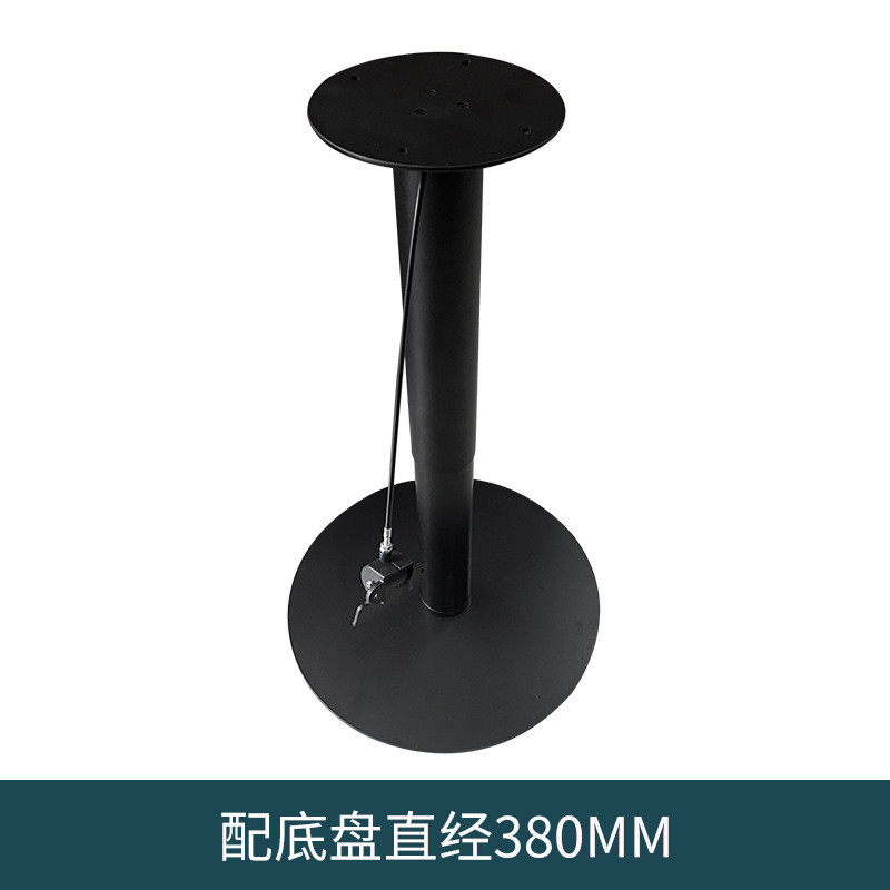铝合金手动茶几沙发 可调节高度圆底盘升降柱电视柜支撑柱可定 制