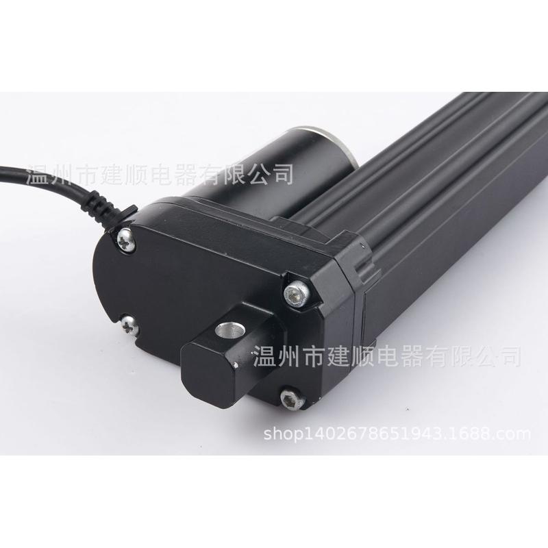 热销行程3500n金属齿轮电动推杆100mm推杆电机12v24v行程可线性执