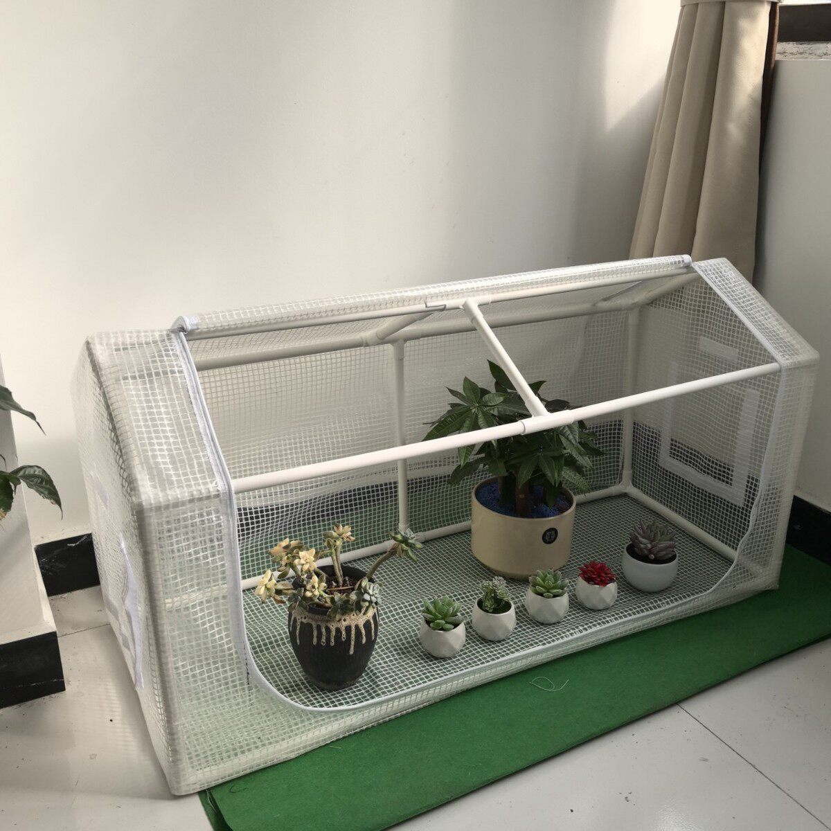 室内外植物罩防寒种植棚培育帐篷冬季花园保温袋防寒罩防冻罩
