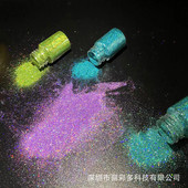 特细闪粉0.1mm镭射喷漆美甲金粉滴胶手工diy材料渐变金葱粉炫彩粉