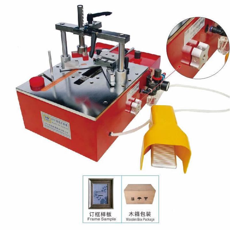 专业相框精致钉角机相框机器台式钉角机自动调模