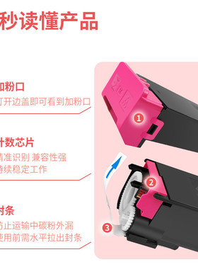 热销适用夏普mx-60st粉盒sharpmx-c308135814081r粉盒墨mx-c2651r