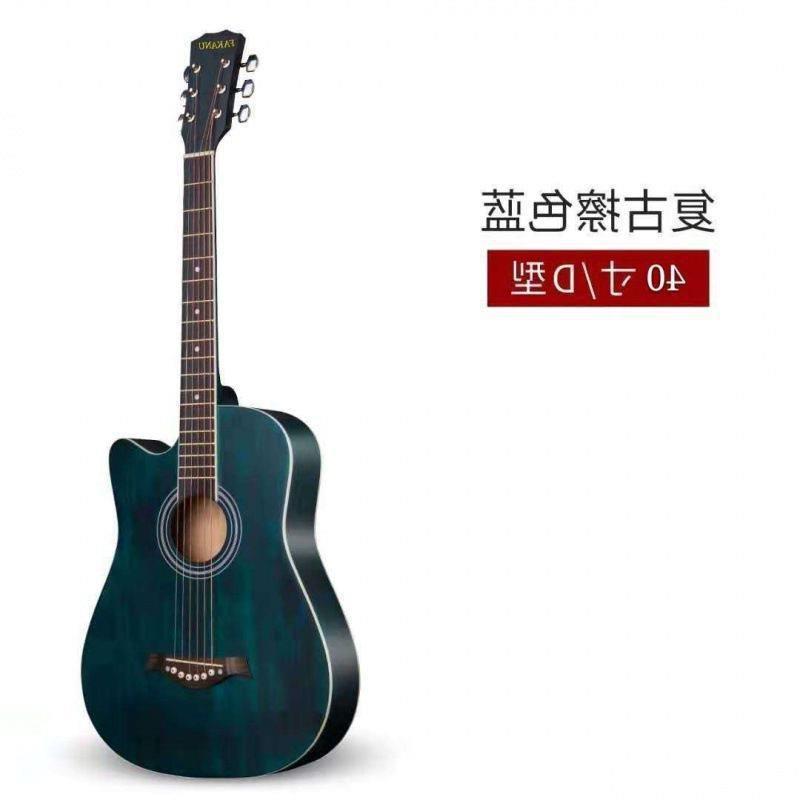 新手入门吉他初学者41寸民谣38寸木吉他乐器成人练习吉它男女学生