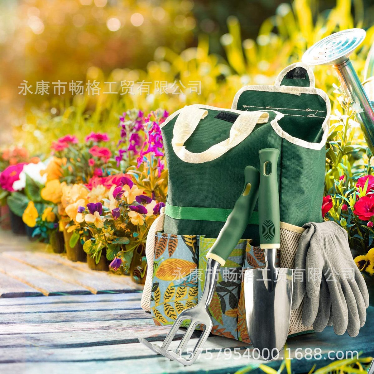 工具园艺修枝剪组合套装家用种植铁铲批发材料工具包现货耙子