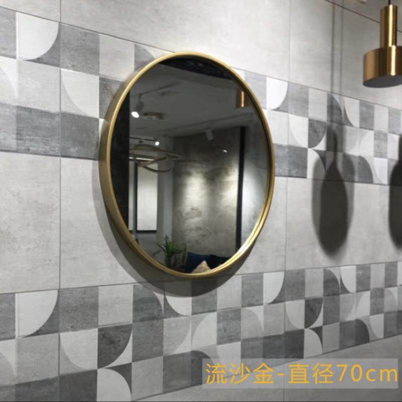 壁挂配镜子浴室镜贴墙卫生间恒免打孔化妆镜圆形厕所洗手间梳妆镜,家装主材,浴室镜柜,淘宝优惠券,粉丝福利购,淘宝优惠卷