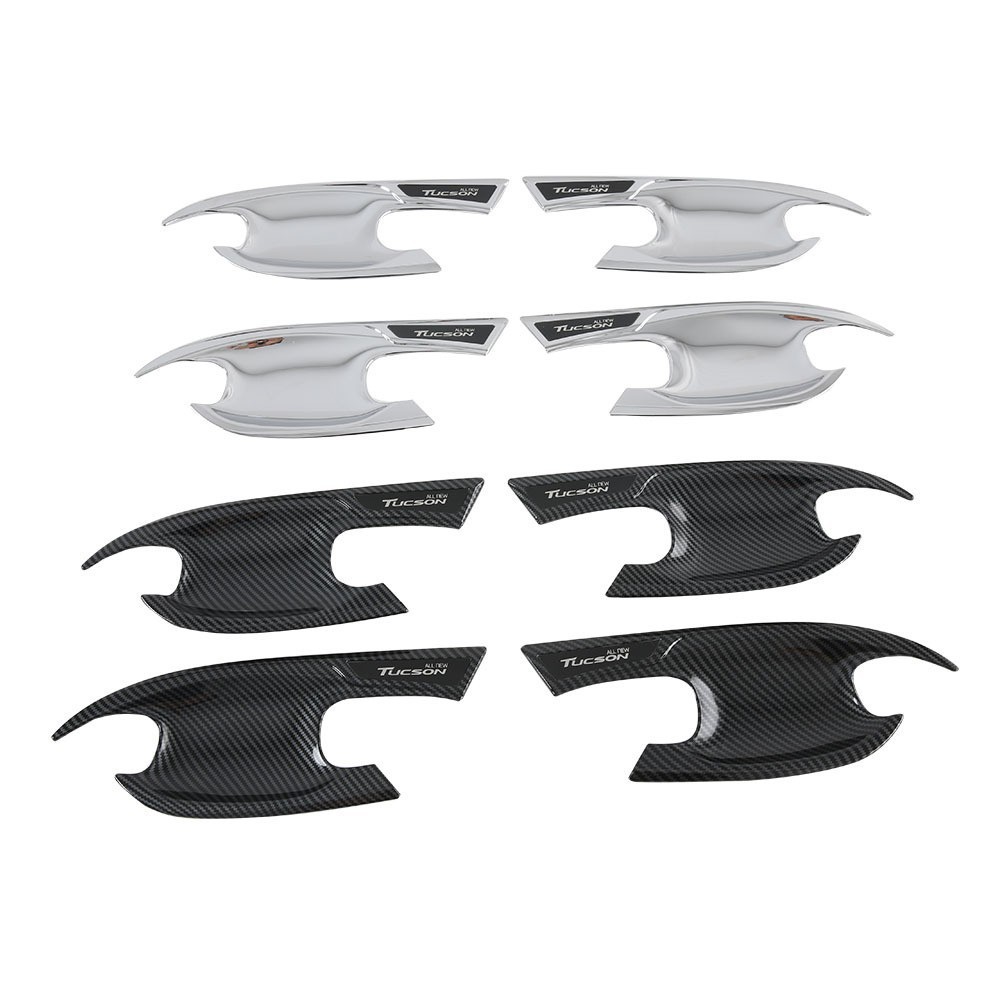 适用于21款途胜 L门碗改装配件碳纤车门把手罩门腕大门碗装饰贴片