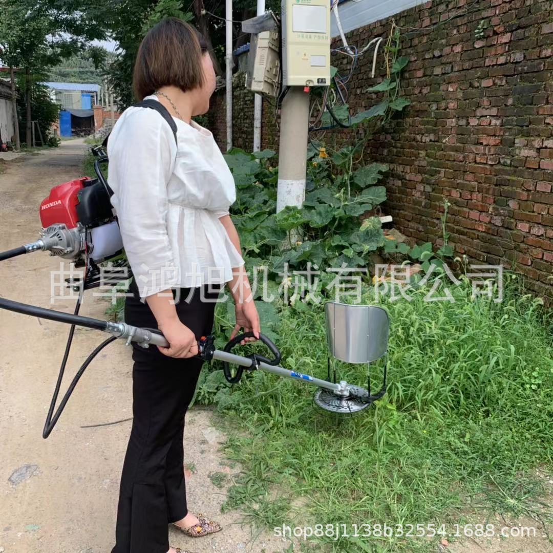 热销背负式二冲程农田旋耕机菜地多功能除草机侧挂式割草割灌机